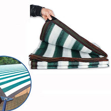 Rete ombreggiante Tenda da Sole in Tessuto con Occhielli, Piante di pergola, 85% Telo di Tela Verde Zebra per L'Estate, Misura Opzionale (Size : 3x4m)