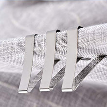 HCYY Clip per tovaglia Clip da 6 Pezzi Clip per tovaglia in Acciaio Inossidabile Clip per Copertura in Tessuto Clip per tovaglia