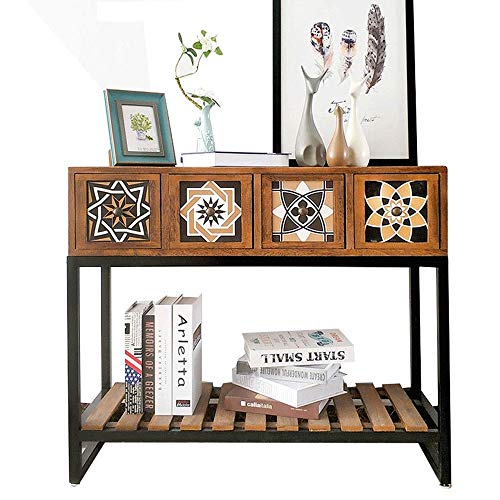 KSW_KKW Credenza Gabinetto, Cassetone Comodino unità Retro Table Mobili