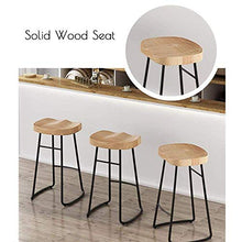 HLWJXS Sedia Sgabelli da Bar Sgabello da Bar con Altezza Del Bancone da Pub, Sedia da Cucina in Legno Stile Moderno con Base in Metallo per Ristorante Bar Cafe,Bianca,45 cm
