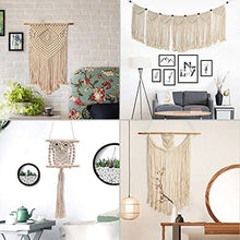 Macrame Corda 2mmx100m,Filato Macrame Cotone,Fatta a Mano Corda Macramé, Filato Macrame Naturale per DIY Maglieria Artigianale