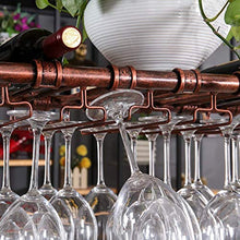 HJ-Golf Rack per armadietti per stoccaggio per Goblet Porta Bicchiere Calice Sospensione Bicchiere da Vino Portapiatti da Appendere for Vino Staffa di Ferro per Bottiglie di Vino per Vino