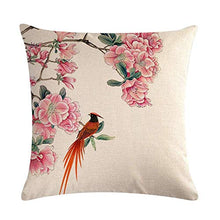 LYLSXY Cuscini, Cuscino Di Divano Giardino Giardino Serie Flower Sofa Cushion Cover Senza Cuscino Core Morbido per la Casa,Ottone