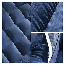 Tappetino Tatami, Materasso Tatami Futon Pieghevole Materasso per Dormitorio Studentesco Giapponese con Schiuma Imbottita Antiscivolo Tradizionale Antiacaro,Blue,150 * 200cm/59 * 79inch