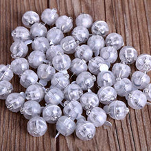ARTFFEL Vola 10pcs Rotonda LED Sfera Chiara Tumbler Balloon luci Luminoso Lampade for Lanterna di Carta di Natale Wedding Party Decoration (Luce Gialla) .Compleanno