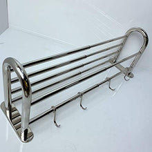 WHSS. Porta Asciugamani A Forma di U con Gancio Estensibile 40-70cm Porta Asciugamani in Acciaio Inox 304 con Portasciugamani