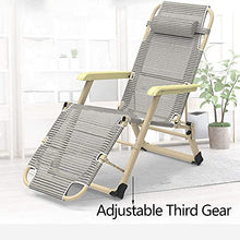 YYhkeby Sedie a Sdraio Pieghevoli, sedie a Sdraio da Giardino Sedia a Sdraio Sun Lounger Sedia Zero Gravity Portabicchiere Portatile reclinabile per Ufficio Pranzo Break Home Pist Reclinabile Jialele