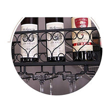 LWW Wine Rack, cremagliera di vetro di vino/a soffitto attaccatura del supporto di bottiglia del vino supporto del metallo ferro vetro vino Holder alta Cup/Altezza regolabile Rack Wine Glass,80 *