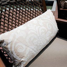 Set di Mobili da Giardino per Esterni, 5 Pezzi per La Casa Set di Conversazioni per Sedie di Vimini Set per Tutte Le Stagioni Combinazione di Mobili in Legno da Giardino in Rattan da Giardino