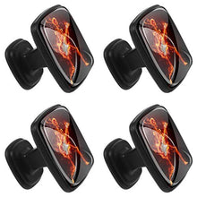 Chitarrista-Fiery 4 PCS Pomelli per Porta, Pomolo per Mobile, Pomelli per Mobili con Viti, Maniglia per Armadietto, Pomelli per Porta, Pomelli per Cassetti per Porta, Armadio, Cassetto e Credenza