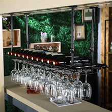 Portabottiglie In Metallo Montato A Sospensione, Ripiano In Ferro Europeo Per Bicchiere Da Vino In Ferro, Ripiano Per Calice Da Cucina, Bar, Ristorante, Porta Bicchieri (Dimensioni: 100 * 30 Cm), 100