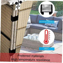 Yililay 10PCS (4,25 Centimetri) Divano Connect Clamps, Clip Divano, mobili in plastica Clip per Giardino Patio Mobilio Decorazione Domestica