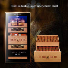 Portasigarettes-humidor sigaris-humidor sigari Humidor Cigar Humidor Sigari Cedar Humidor Intelligente Costante Di Temperatura E Umidità A Doppio Strato Di Vetro Porta Touch Operation High Capacity