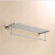 PYROJEWEL A Parete ferroviari Accessori Hardware Bagno cremagliera Bagno Rack Appendiabiti in Acciaio Inox Bagno cremagliera Doppia cremagliera mensola del Bagno 60 25cm * mensola da Bagno