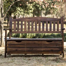 Armadietti e credenze Armadietto Da Giardino Panca Portaoggetti Giardino In Legno Di Grande Capacità Giardinaggio Retrò Grande Cassetta Degli Attrezzi Con Schienale Sedia Giardino Multifunzionale