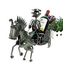 LHQ-HQ cremagliera del vino Wine Rack Marathon Holder bottiglia di vino in stile cremagliera casa decorazione ornamenti Vino contenitore decorazione domestica del mestiere del ferro regalo Artigianato