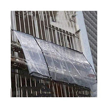 FCXBQ Rete ombreggiante Telo Cerato Copertura Antipioggia Copertura Impermeabile Trasparente Protezione Solare Parabrezza Anti-UV Cortile per Il Trasporto Balcone Stallo per Barbecue, 21 Misure (C