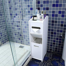 KUIDAMOS Portaoggetti da Bagno Armadietto da Bagno Ecologico Indipendente per Camera da Letto