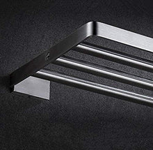 WMYATING - Portasciugamani in acciaio inox 304, salvaspazio, sicuro, comodo e bello, per bagno, bagno, WC