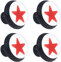 Imposta Royalty Starfish Pomelli per Porta Set di 4 Pomelli per Mobili Manopole per Cassetti Cucina Armadio Vetro