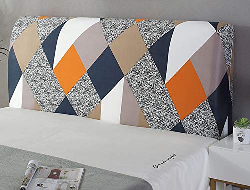 Copri Testata Letto Matrimoniale Copertura/Copertina Elastica Fodera Elastica Protezione Peluche Testata Addensare Elastico All-inclusive Coperchio Europeo Soft Cover Lavabile,Color31-180 * 85CM