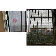 Rete Parasole Nera Spessa Per Uso Domestico, Materiali Ecologici Di Alta Qualità, Orlatura E Design Ad Angolo, Balcone Esterno, Rete Isolante Per Cortile, Rete Ombreggiante, 85% Tasso Di Ombreggiatu