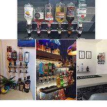 4 Parete Bottiglia Montato Dispenser Bevanda Alcolica Insieme Casa Strip Bar Ottica Casa Bar Bar Banco Bevande Superalcolici Barra Domestica Butler