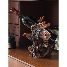 XLBAXLJ Bronzo Aquila Wine Rack, Fumetto Creativo Sveglio del Vino della casa cremagliera Champagne Decorazioni per la Veranda Ufficio Soggiorno Camera da Letto