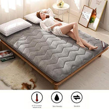 YOLL Materasso Tatami Giapponese Ispessimento Materasso Futon Pieghevole in Peluche, Materassi Letto futon Soggiorno Tappetino Universale Quattro Stagioni Pelo Letto Pigro stuoie per Cam