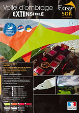 Sun & Vela Easy Sale Vela Triangolo Scorrevole, Bianco, 400x400x400 cm