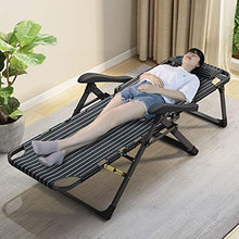 Sedie a sdraio nere Letto pieghevole Sedie da giardino reclinabili regolabili Sedia reclinabile pieghevole, Sedia reclinabile con massaggio - con poggiatesta e paralume a baldacchino, Sedia da ester