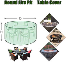 YULIAN 260x110 cm Terrazza Cover Mobili, Cover per mobili da Giardino, Coperture da terrazzo Arredamento da Esterno Cover Circuiti e sedie Inverno Inverno