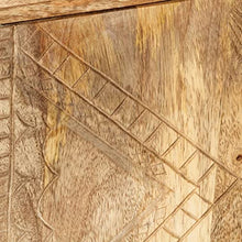 vidaXL Legno Massello di Mango Credenza 110x30x60 cm Madia Mobile Armadietto