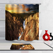 LIYAN Combinazione Bagno. Immagini Chiare E Colori Vivaci Rendono Il Tuo Bagno Pieno di Vita. Accessori da Bagno. Cascata nella Valle.