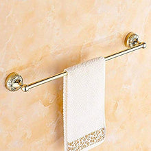 PYROJEWEL A Parete Rack Rail da Bagno cremagliera Rack Appendiabiti Una Barra Singola Bagno Bagno palo Dorato scolpito a Rack Ciondolo Appeso Hardware mensola da Bagno