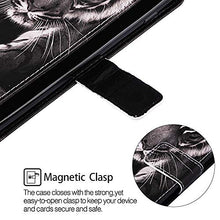 Robinsoni Custodia Compatibile con Samsung Galaxy S9 Plus Case Portafoglio Galaxy S9 Plus Cover Libro Case Pelle Antiurto Case Taccuino Magnetica Cover Libretto Cartone Animato Case Cover Tigre
