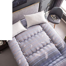 Love House - Tappetino pieghevole per il pavimento, in morbido poliestere, con doppio cuscinetto giapponese, per la camera da letto, per gli studenti, 135 x 200 cm
