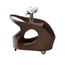 NIKKI Garden Trolley tavolo Palma Tea