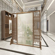 Room Screen Even Divisorio Decorativo 160x180 cm (63 per 70 in), divisorio dello Schermo della Stanza, Decorazione della Pittura di Paesaggio Tradizionale Cinese
