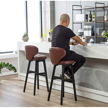 WDX- Bar Sedia Bar Sgabello Bar Sgabello Semplice casa in Legno massello seggiolone Confortevole (Color : A)