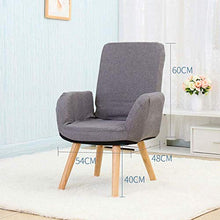 JJZXT Sedie Stampato Stretch reclinabile Copertura Mobili CollectionComfy Dorm - Imbottito Pieghevole Camera Reading (Color : Blue)