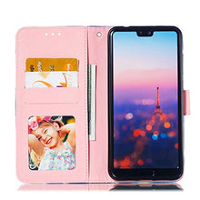 Saceebe Compatibile con Huawei Y9 2018 Custodia Pelle Cover a Libro 3D Custodia in Pelle con Cordino Portafoglio Flip Case PU Custodia Pelle Cover Protettivo Bumper Morbido,Farfalla#4