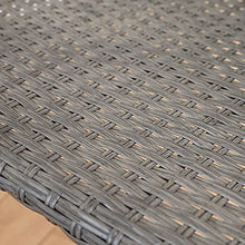 Set di mobili da Giardino per Esterni, Sedia da Giardino in Rattan e Tavolo da tè Set da 3 Pezzi Divano in Vimini Set da Conversazione Mobili da Giardino per Balcone
