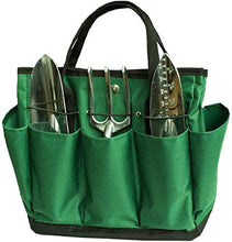 Namvo Set di Attrezzi da Giardino, Borsa da Giardino con Tasche Multiple per Kit di Attrezzi da Giardinaggio, Borsa da Giardino (Verde nerastro)