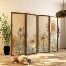 Room Screen Even Decorazione Classica del Salone di Fascino, Schermo Decorativo a 4 Pannelli di Legno di Design, schermi Esterni per divisorio Pieghevole per Privacy Patio