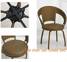 Sedie da Giardino Rattan, Tavolo e sedie da Giardino, Giardino Esterno arredo salottino da Giardino 4 Sedie Set Bistro tavoli da Giardino con sedie offerte,Sedia Terrazze