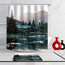 LIYAN Combinazione Bagno. Immagini Chiare E Colori Vivaci Rendono Il Tuo Bagno Pieno di Vita. Accessori da Bagno. Foresta Invernale.