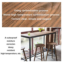 Sgabelli da Bar Sedia da Pranzo Sgabelli da bar in legno massello, panca in legno per uso domestico, sgabelli alti creativi, sgabelli da pranzo in legno, sgabelli da bar industriali, sgabelli rotondi,