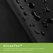 AWNIC Copertura per mobili da Giardino Rotonda Impermeabile da Giardino TÜV Rheinland Certificato Copertura da Tavolo Circolare da Esterno 420D Polyester Ø160*71cm