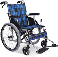 Carrozzine Semoventi, Transit Portatile da Viaggio Pieghevole Portatile, Lega di Alluminio Monopattino per Disabili Trolley per Disabili Trasporto per Anziani/Disabili Trolley per Scooter A